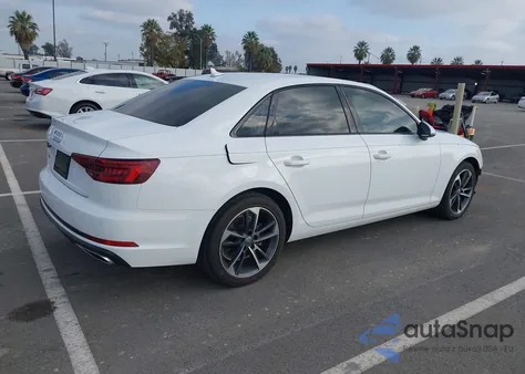 2019 Audi A4 40 Premium/40 Titanium Premium from USA, damaged, VIN WAUGMAF45KN017575